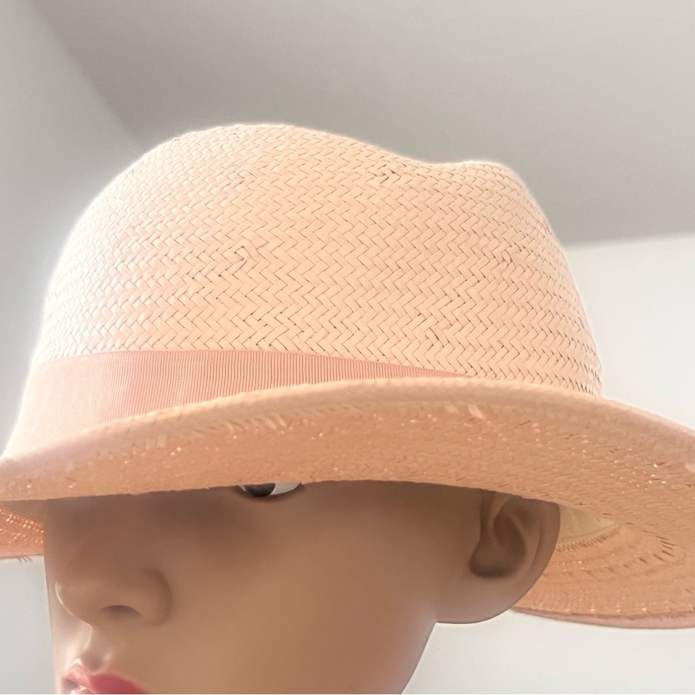 Banana Republic Blush Pink Straw Hat